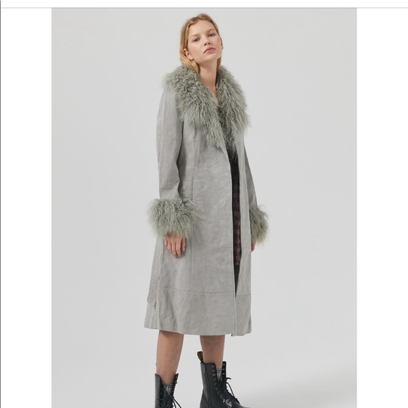 Urban outfitters fur jacket brand new - Picture 1 of 4